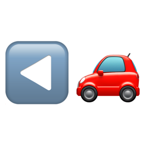 ◀🚗 Emoji Domain iOS rendering